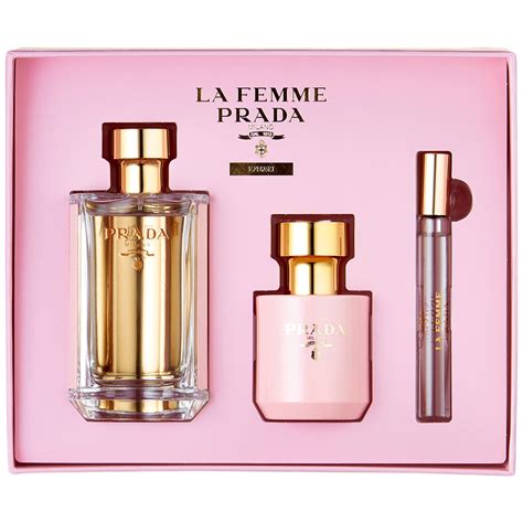 prada la femme 50ml eau de parfum fragrance gift set|la femme Prada perfume milano.